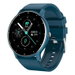 Smart Watch Fitness Tracker For Android iOS Phones Blue IP68 Waterproof Heart Rate Monitor. Available at Crazy Sales for $36.99
