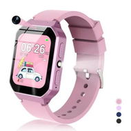 Detailed information about the product Smart Watch for Kids Ages 8-12, Smart Watch with 26 Games, Educational Toys, HD Camera, Video, Music Alarm, Audio Books, Learning Card, Flashlight (Pink)