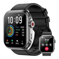 Detailed information about the product Smart Watch for Men Women, 1.85 Inch HD Screen Fitness Tracker, 110+ Sport Modes, Sleep Monitor, Fitness Watch for Android/iOS (Black)