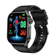 Detailed information about the product Smart Watch for Men Women, 2.04 Inch Color Screen, Sleep and Stress Monitor, Smartwatch Compatible with Android and iOS,150 Sports Modes (Black)