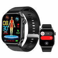 Detailed information about the product Smart Watch For Men Women 2.04 Inch Fitness Watch With Sleep Monitor Intelligent Reminders,Phone Calls, 110+ Sport Modes,Fitness Tracker Waterproof,Black