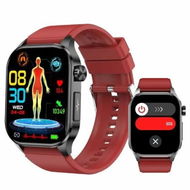 Detailed information about the product Smart Watch For Men Women 2.04 Inch HD Fitness Watch With Sleep Monitor Intelligent Reminders,Phone Calls, 110+ Sport Modes,Fitness Tracker Waterproof,Red
