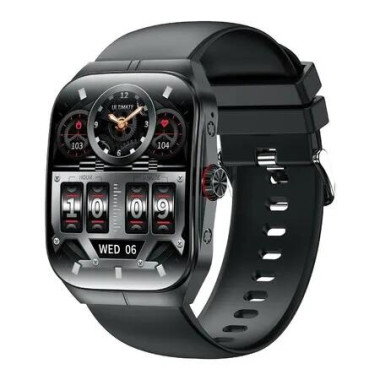 Smart Watch for Men Women,1.95 Inch AMOLED Curved Display Smartwatch,Fitness Tracker Watch with 110+ Sports Modes,Sleep and Stress Pressure Monitor