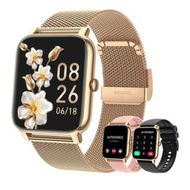 Detailed information about the product Smart Watch for Women Fitness Tracker, Gold Smart Watches for Women