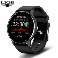 Detailed information about the product Smartwatch Men Full Touch Screen Sport Fitness Watch IP67 Waterproof Bluetooth For Android IOS Smartwatch Men + Box (Black)