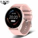 Smartwatch Men Full Touch Screen Sport Fitness Watch IP67 Waterproof Bluetooth For Android IOS Smartwatch Men + Box (Pink). Available at Crazy Sales for $49.95