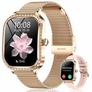 Detailed information about the product Smart Watch Women Bluetooth Call 100+ Modes Sports Fitness Tracker Slim Fashion Smart Bracelet Pedometer Monitor,1.75 Smartwatch for Android iOS