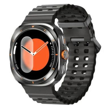 Smart Watch,1.43Inch AMOLED Display,Sleep Monitor Activity Trackers,IP68 Waterproof,Smartwatch for Android/iOS (Black)