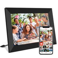 Detailed information about the product Smart WiFi Digital Photo Frame,10.1 Inch IPS LCD Touch Screen,Auto-Rotate Portrait and Landscape,16GB Memory,Share Moments Instantly from Anywhere