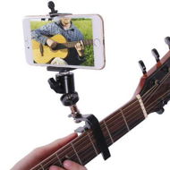 Detailed information about the product Smartphone Guitar Capo Android And IPhone Compatible Dock Headstock Neck Clamp For Electric Or Acoustic Guitars