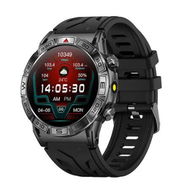 Detailed information about the product Smartwatch 1.43 HD Screen with Built in Flashlight Bluetooth Call Reminder, Multifunctional Waterproofs Smartwatch Christmas Gifts (Black)