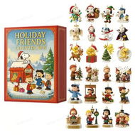 Detailed information about the product Snoopy Advent Calendars 2025, Holiday Friends Advent Calendars, Christmas Countdown Calendar with 24 2D Acrylic Snoopy Holiday Friends Ornaments