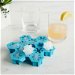 Snowflake SIlicone Ice Cube Tray Novelty Ice Mold Large Ice Cube Mold Makes 12 Ice Cubes Snow Ice Tray Blue. Available at Crazy Sales for $9.99