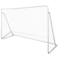 Detailed information about the product Soccer Goal Post Net Set Steel 240 X 90 X 150 Cm