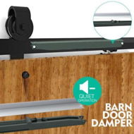 Detailed information about the product Soft Closing Sliding Barn Door Damper Hardware