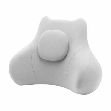 Soft Memory Foam Car Cushion,Seat Support,Lumbar Back,Protecting Lumbar Vertebrae Correcting Sitting For Car Home Office Long Sedentariness Col Grey