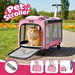 Soft Pet Carrier Cat Dog Crate Stroller Trolley Rolling Portable Small Animals Puppy Travel Cage Kennel Hand Shoulder Bag Luggage Telescopic Handle. Available at Crazy Sales for $69.95