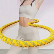 Detailed information about the product Soft Weighted Hula Hoop for Waist Toning Exercises Ideal For Waist-toning Exercises And Fitness Routines