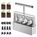 Soil Blocker,4 Cell Soil Block Maker 2 Inch with 3 Sizes Seed Pins,Seed Handheld Block Maker with Comfortable Handle,Garden Blocking Tools. Available at Crazy Sales for $29.99