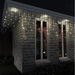 Solar 400 LED Icicle Lights available in 3 Colors - Cool White. Available at Crazy Sales for $34.95