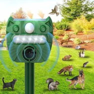 Detailed information about the product Solar Animal Repellent, Cat Repellent Outdoor, Deer Repellent, Waterproof Squirrel Repeller Motion Sensor, Sound and LED Flashing