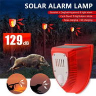 Detailed information about the product Solar Animal Repeller Ultrasonic Sonic 6 LEDs Bird Cat Dog Repeller IP65 Motion Sensor Siren Strobe Alarm For Outdoor Garden