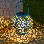 Detailed information about the product Solar Big Lantern Hanging Garden Outdoor Lights Metal Waterproof LED Table Lamp Decorative