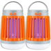 Solar Bug Zapper Outdoor,Buzz Blast Pro,Cordless & Rechargeable Mosquito Zapper with High Powered UV Light,3 in 1 Fly Zapper (2pack). Available at Crazy Sales for $44.99