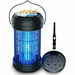 Solar Bug Zapper Outdoor,Electric Mosquito Zapper with 3600mAh Rechargeable Battery for Home,Backyard,Camping 4200V High Powered for Flies, Moths. Available at Crazy Sales for $69.99