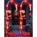 Solar Candy Cane Lights Outdoor Christmas Pathway Stake Decor 8 LED Modes Garden Patio Yard Lawn 2 Pack. Available at Crazy Sales for $30.22