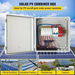 Solar Combiner Box PV Combiner 15A 6 String Plastic for Solar Panel Kit. Available at Crazy Sales for $179.95