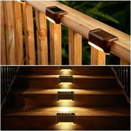 Detailed information about the product Solar Deck Lights LED Solar Step Light For Garden Pathway Patio Stairs Steps (8PCS)