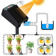 Detailed information about the product Solar Energy Intelligent Automatic Watering Device Timer System Garden Drip Irrigation Device for 15 Potted Plants in Green House, Garden, Balcony