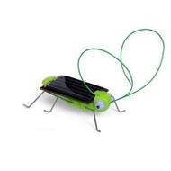 Detailed information about the product Solar Energy Powered Toy Grasshopper Green Science