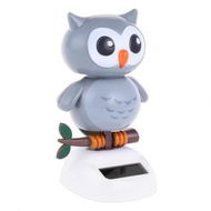 Detailed information about the product Solar Energy Shaking Owl House Decoration Christmas Gift