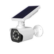 Detailed information about the product Solar Fake Camera,Dummy Security Cameras with Motion Sensor Light, Simulated Surveillance Security CCTV Camera for Indoor Outdoor