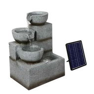 Detailed information about the product Solar Fountain Water Bird Bath