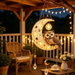 Solar Hanging Owl Moon Garden Light Resin Outdoor Yard Lawn Patio Pathway Decoration. Available at Crazy Sales for $39.99