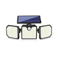 Detailed information about the product Solar Light for Home 230 LED Solar Wall Lamp IP65 Waterproof Outdoor Street Lamp 3 Heads with Wide Angle Adjustable 1500LM Motion Sensor Lights