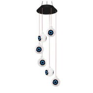 Detailed information about the product Solar Light Halloween Wind Chime Outdoor Courtyard Garden Decoration