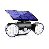 Detailed information about the product Solar Motion Sensor Light Outdoor Super Bright IP65 Waterproof 360 Adjustable Wall Light Dual Head Security Lights
