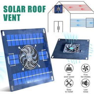 Detailed information about the product Solar Panel Fans Kit 5W Fan Ventilator Fan For Chicken Coops Greenhouse Pet House Car