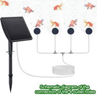 Detailed information about the product Solar Pond Aerator,2W 2200mAh Solar Aquarium Air Pump with 4 Air Stones,2 Bubbler Modes for Aquarium,Fish Tank,Small Outdoor Pond,Hydroponics