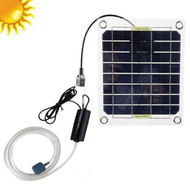 Detailed information about the product Solar Power 20W Monocrystalline Silicon Portable Solar Oxygenator with USB for Outdoor Aquariums and Fish Tanks Pond