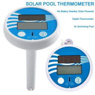 Detailed information about the product Solar Powered Digital Swimming Pool Thermometer Wireless Pond Floating LCD Display Bath Tub Thermometer