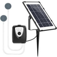 Detailed information about the product Solar-Powered Oxygen Pump for Fish Tanks, Pools, and Ponds