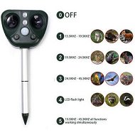 Detailed information about the product Solar Powered Ultrasonic Animal Repeller PIR Sensor Animal Cats Dogs Repellent