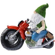 Detailed information about the product Solar Resin Gnome Motorcycle Statue Riding Funny Ornament Garden Outdoor Craft Decoration