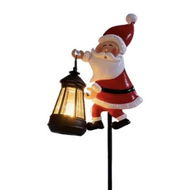 Detailed information about the product Solar Santa Claus Shower Light Ideal For Villas Gardens And Lawns Christmas And Holiday Decorations