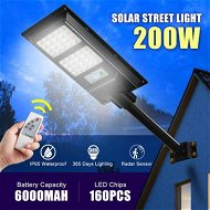 Detailed information about the product Solar Street LED Light Motion Sensor Remote Outdoor Garden Yard Flood Down Lamp Security Parking Lot Spot Floodlight Pole Waterproof 160 LEDs 200W